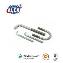 Special Fastener U Anchor Bolt with HDG Surface